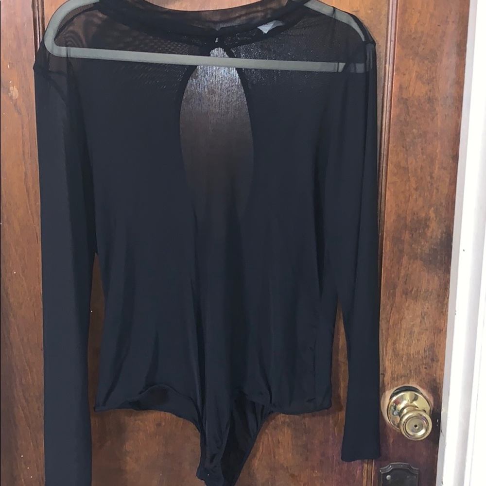 Dice sheer body suit